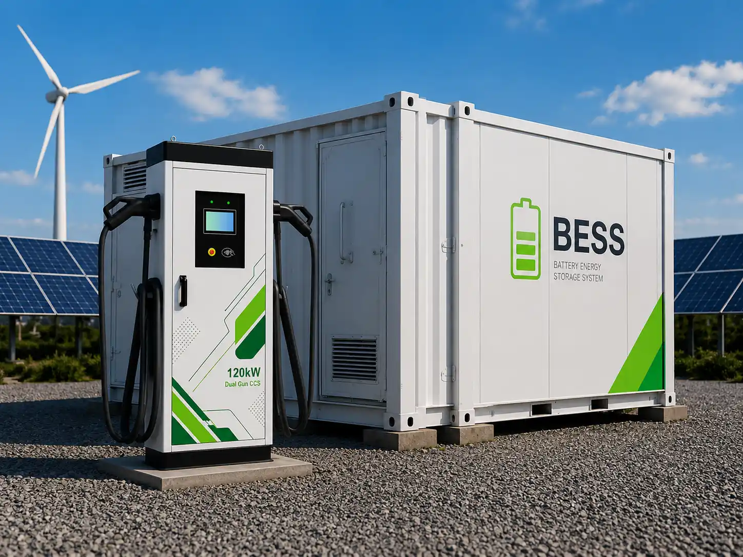BESS operated DC charger