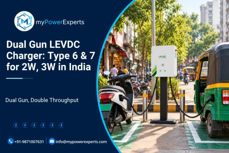 Dual Gun LEVDC Charger: Type 6 & 7 for 2W, 3W in India
