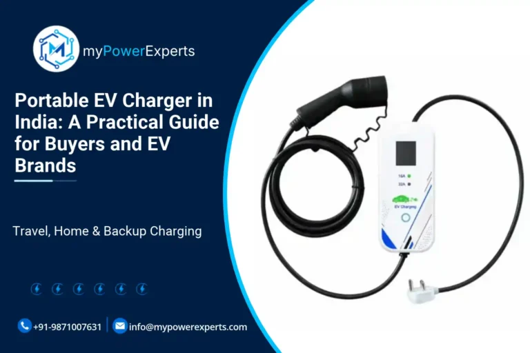 Portable EV Charger in India: A Practical Guide for Buyers and EV Brands
